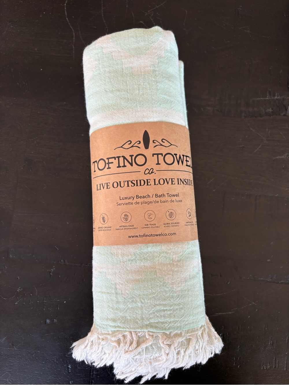 New Tofino Towel - Sage